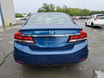 2014 Honda Civic Lx Blue vin: 2HGFB2F5XEH501422