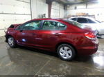 2014 Honda Civic Lx Темно-бордовый vin: 2HGFB2F5XEH519130