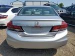 2014 Honda Civic Lx Silver vin: 2HGFB2F5XEH549051