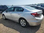 2014 Honda Civic Lx Silver vin: 2HGFB2F5XEH549051