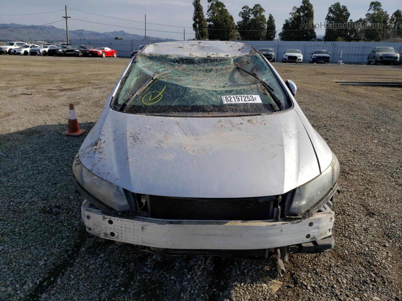 2015 Honda Civic Lx Silver vin: 2HGFB2F5XFH533434