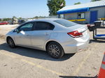 2015 Honda Civic Lx Silver vin: 2HGFB2F5XFH533448