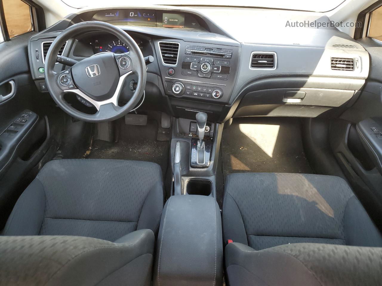 2015 Honda Civic Lx Серебряный vin: 2HGFB2F5XFH533448