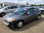 2012 Honda Civic Hf Gray vin: 2HGFB2F60CH548142