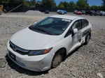 2012 Honda Civic Hf White vin: 2HGFB2F62CH550300