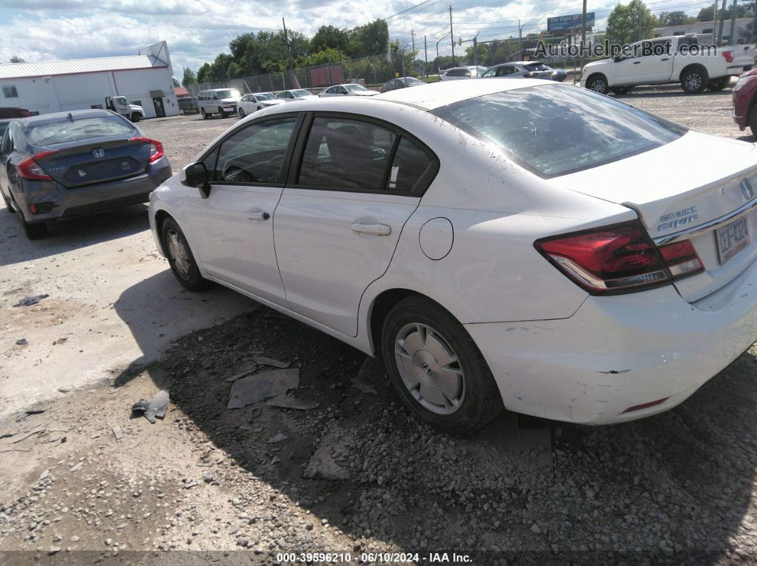 2013 Honda Civic Hf Белый vin: 2HGFB2F64DH547982