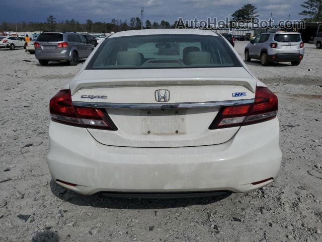 2013 Honda Civic Hf Белый vin: 2HGFB2F6XDH550952