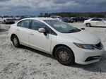 2013 Honda Civic Hf White vin: 2HGFB2F6XDH550952