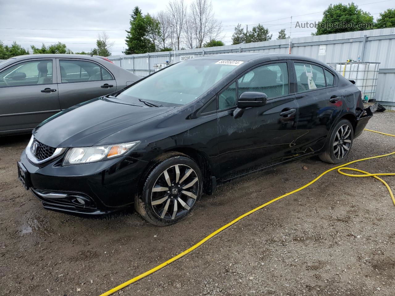 2015 Honda Civic Se Черный vin: 2HGFB2F70FH022249