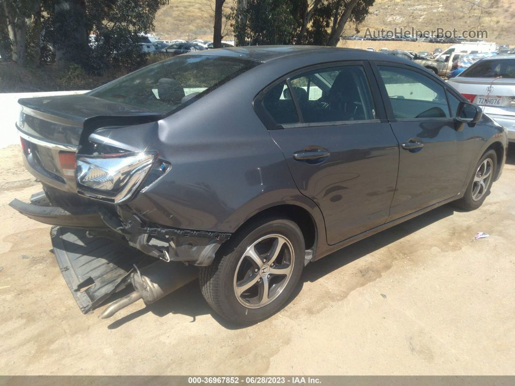 2015 Honda Civic Sedan Se Gray vin: 2HGFB2F70FH551720