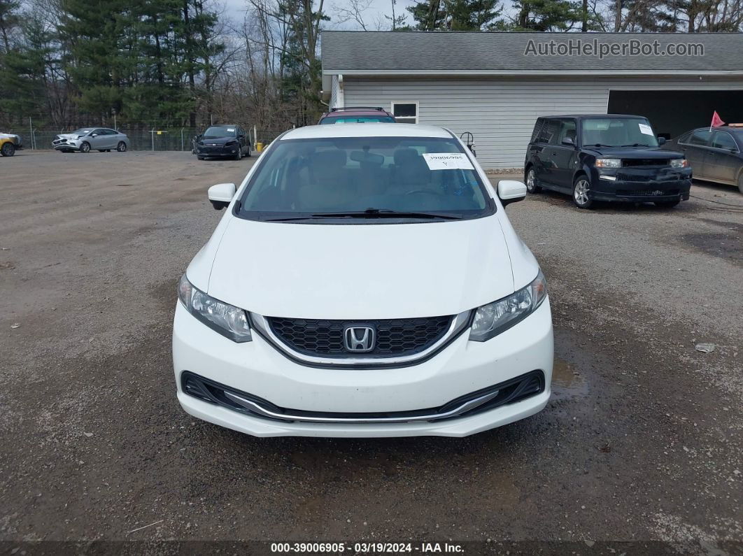 2015 Honda Civic Se White vin: 2HGFB2F72FH539049