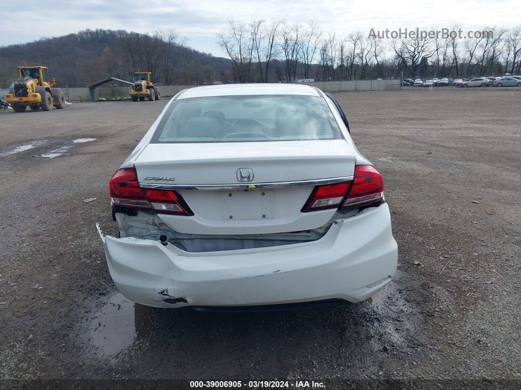 2015 Honda Civic Se White vin: 2HGFB2F72FH539049