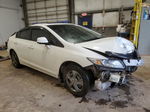 2013 Honda Civic Touring White vin: 2HGFB2F73DH102741