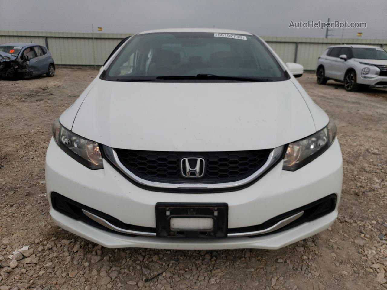 2015 Honda Civic Se White vin: 2HGFB2F73FH513060