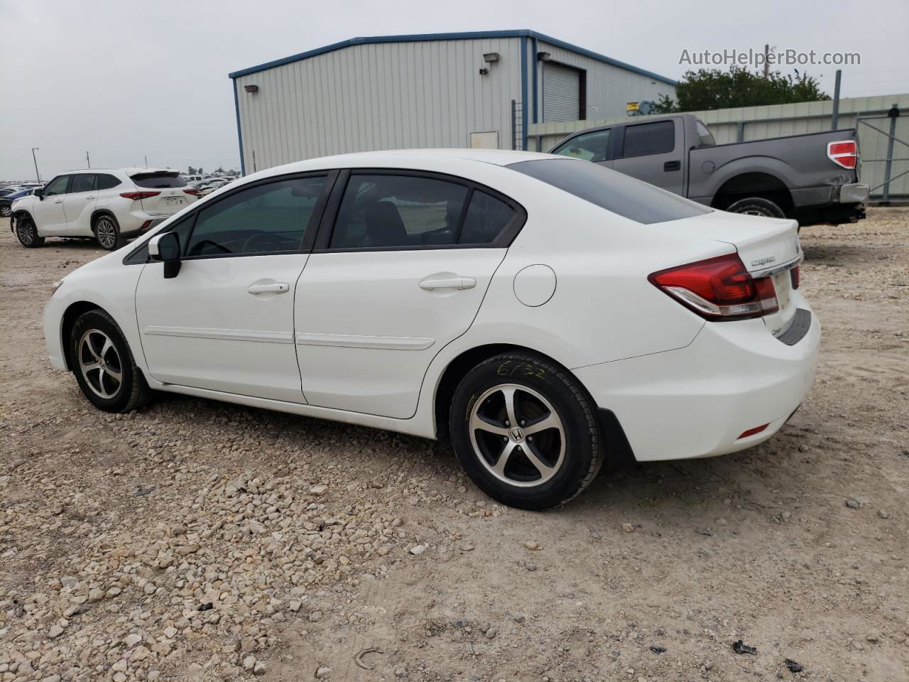 2015 Honda Civic Se White vin: 2HGFB2F73FH513060