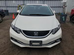 2013 Honda Civic Touring White vin: 2HGFB2F74DH108984