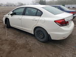 2013 Honda Civic Touring White vin: 2HGFB2F74DH108984