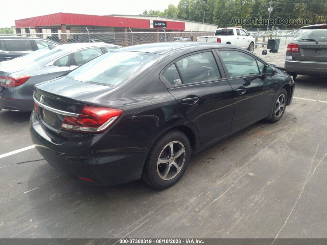 2015 Honda Civic Se Black vin: 2HGFB2F75FH546111