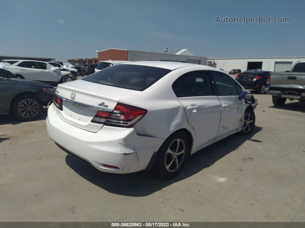 2015 Honda Civic Sedan Se Белый vin: 2HGFB2F75FH548487