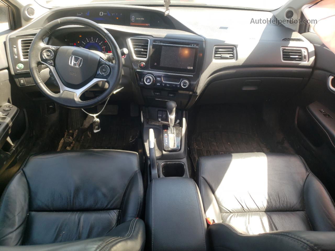 2015 Honda Civic Se Серый vin: 2HGFB2F77FH017601