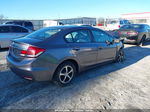 2015 Honda Civic Se Gray vin: 2HGFB2F78FH514950