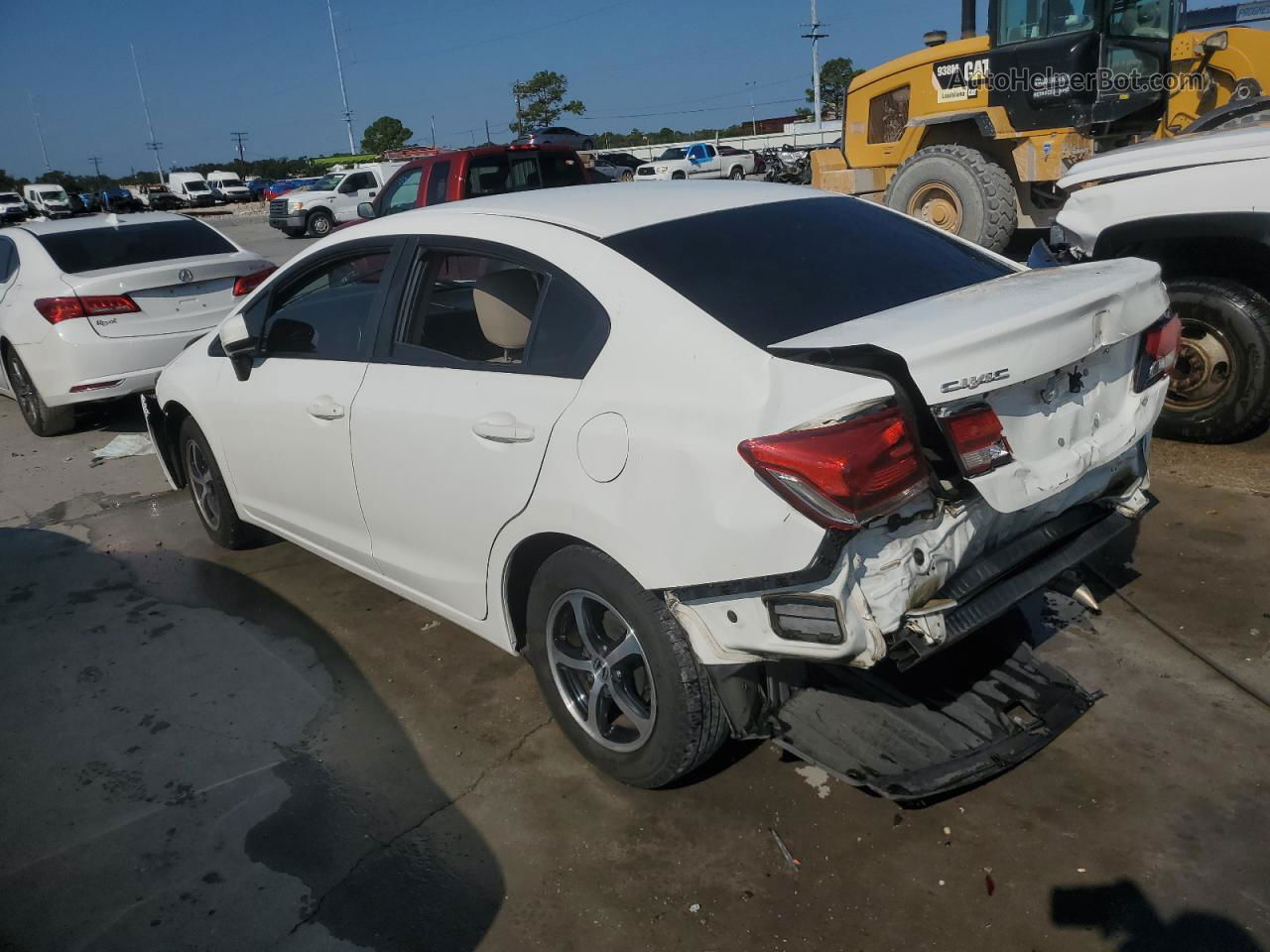 2015 Honda Civic Se White vin: 2HGFB2F78FH546393