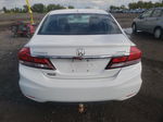 2014 Honda Civic Touring White vin: 2HGFB2F7XEH005134