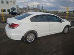 2014 Honda Civic Touring White vin: 2HGFB2F7XEH005134