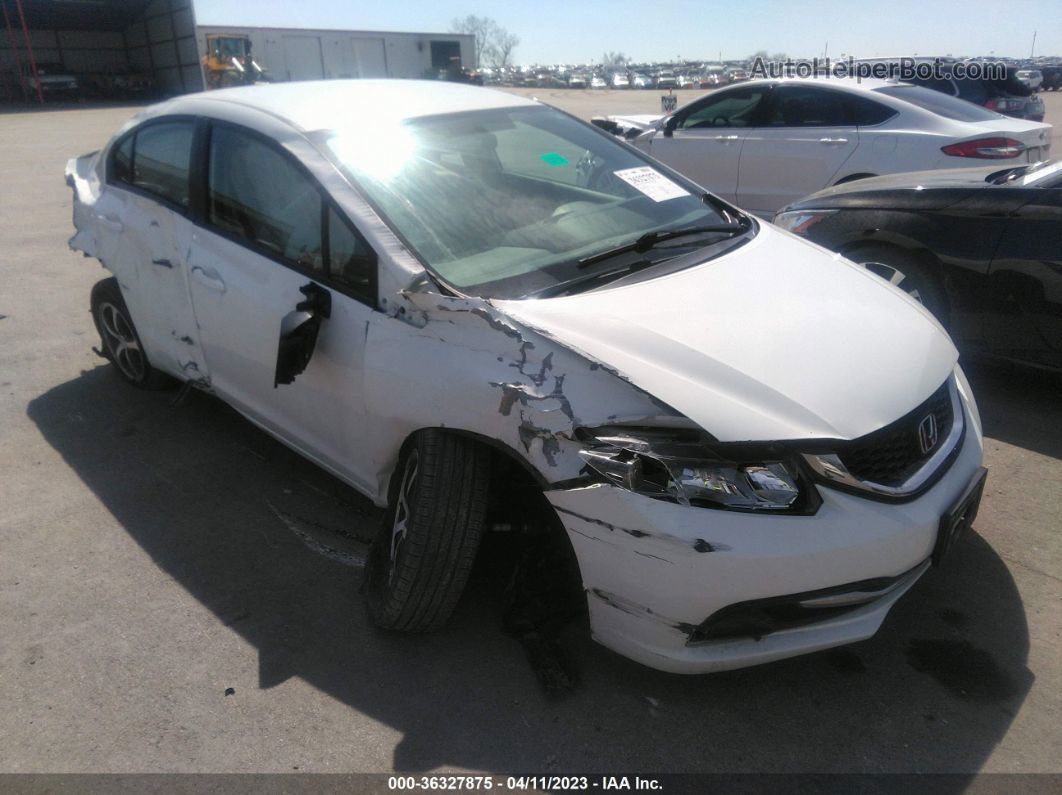 2015 Honda Civic Sedan Se White vin: 2HGFB2F7XFH508521