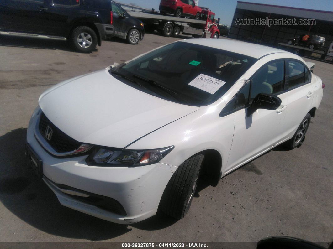 2015 Honda Civic Sedan Se White vin: 2HGFB2F7XFH508521