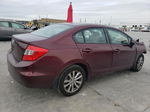 2012 Honda Civic Ex Бордовый vin: 2HGFB2F80CH509116