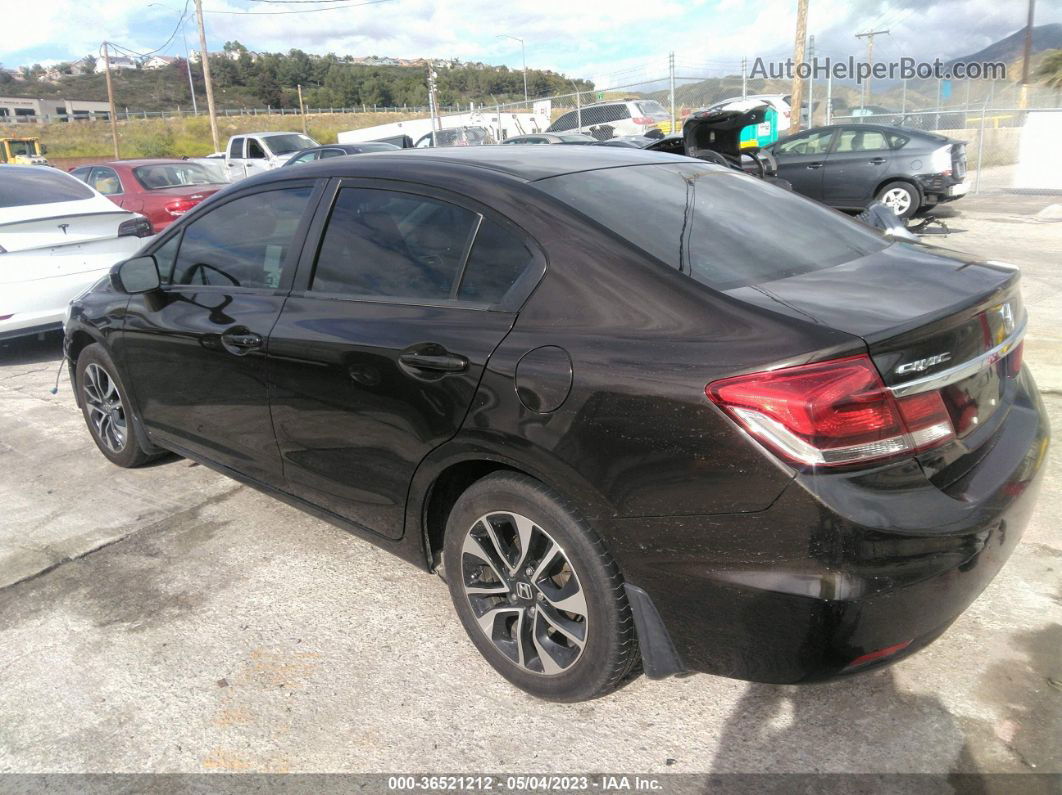 2014 Honda Civic Sedan Ex Black vin: 2HGFB2F80EH529630