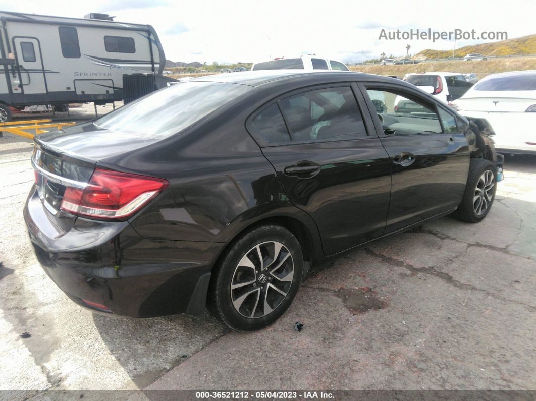 2014 Honda Civic Sedan Ex Черный vin: 2HGFB2F80EH529630