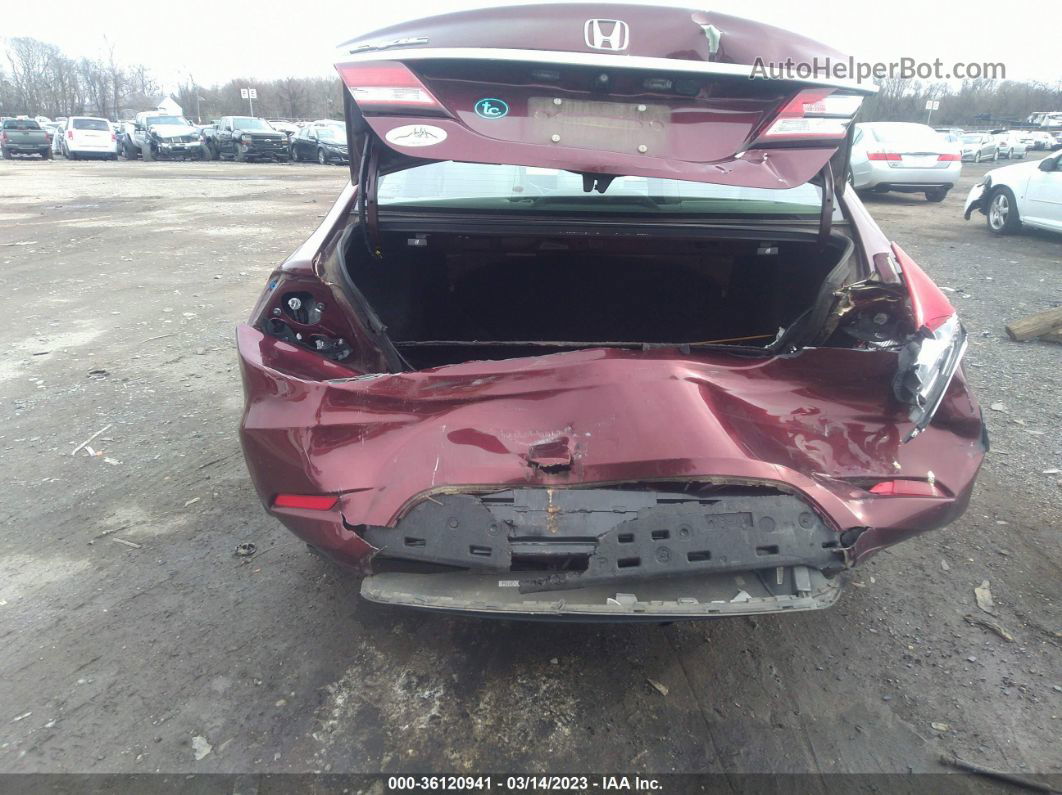 2014 Honda Civic Sedan Ex Красный vin: 2HGFB2F80EH536562