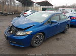 2014 Honda Civic Ex Blue vin: 2HGFB2F81EH526428