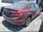 2015 Honda Civic Ex Burgundy vin: 2HGFB2F81FH567109