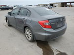 2012 Honda Civic Ex Charcoal vin: 2HGFB2F82CH527911