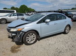 2012 Honda Civic Ex Blue vin: 2HGFB2F82CH540559