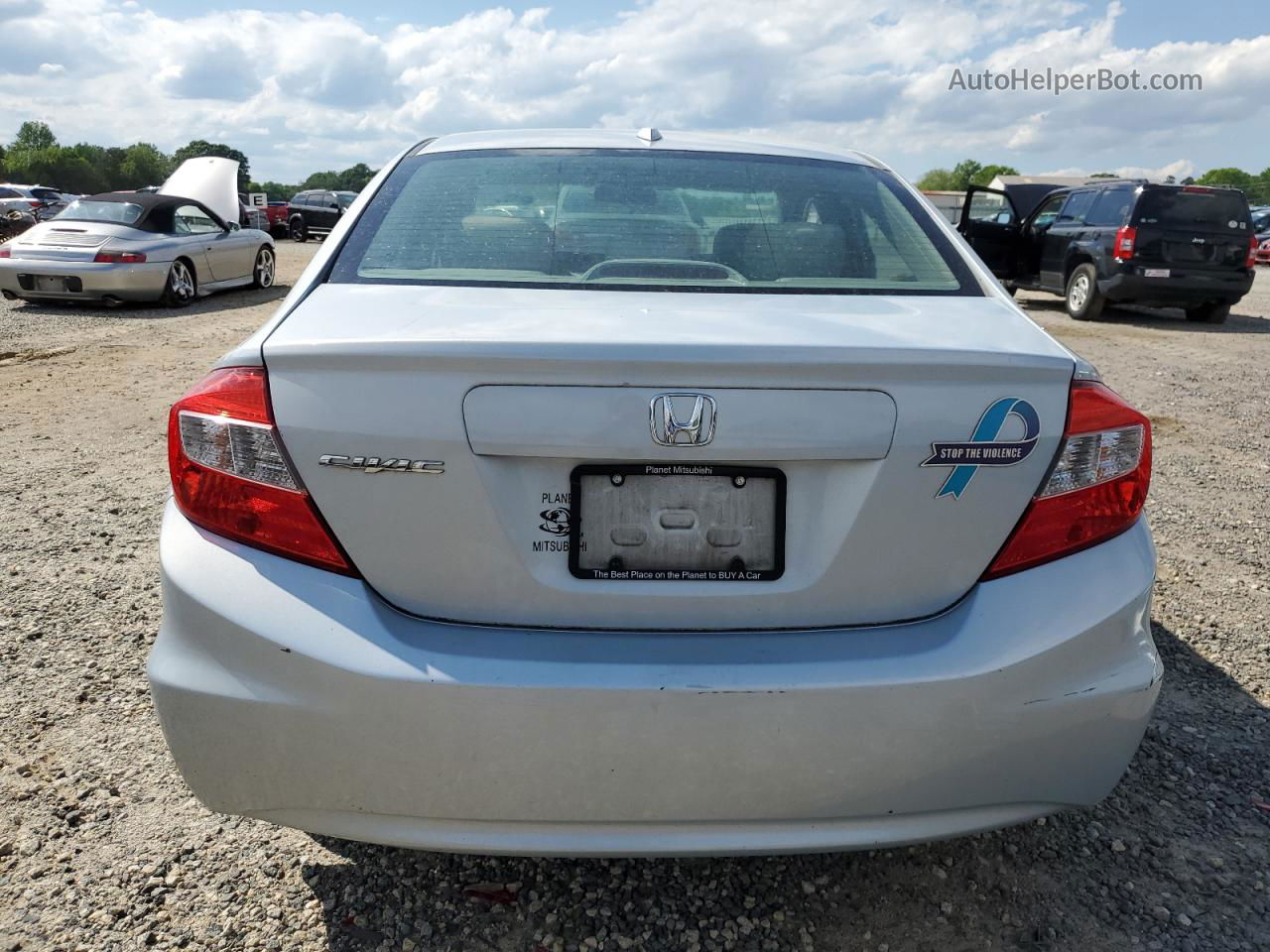 2012 Honda Civic Ex Blue vin: 2HGFB2F82CH540559