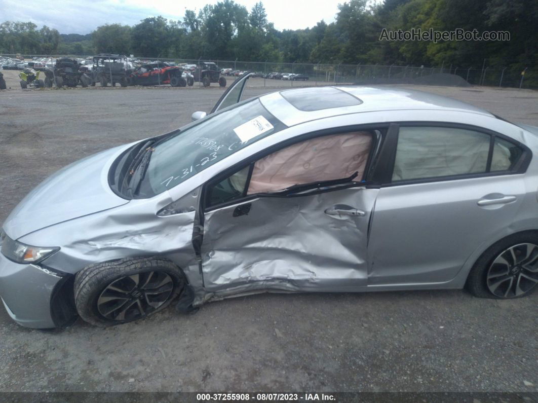 2014 Honda Civic Sedan Ex Silver vin: 2HGFB2F82EH545117