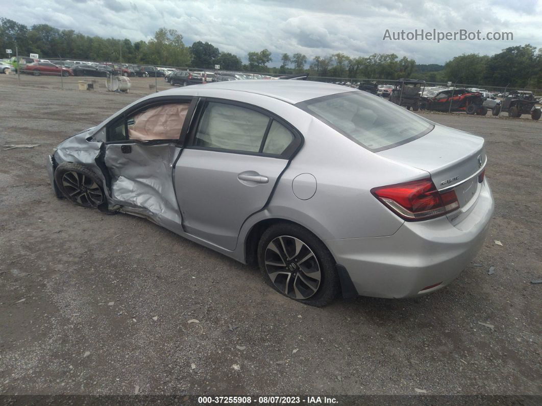 2014 Honda Civic Sedan Ex Silver vin: 2HGFB2F82EH545117