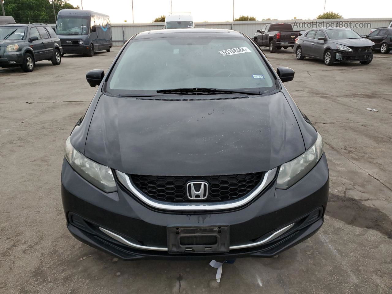 2014 Honda Civic Ex Black vin: 2HGFB2F83EH522400