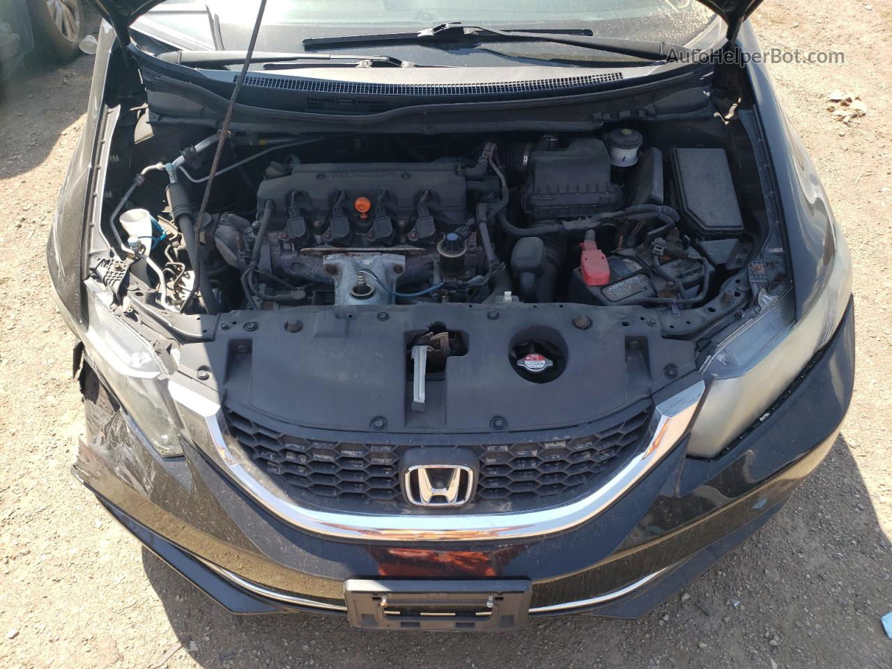 2014 Honda Civic Ex Черный vin: 2HGFB2F83EH536863