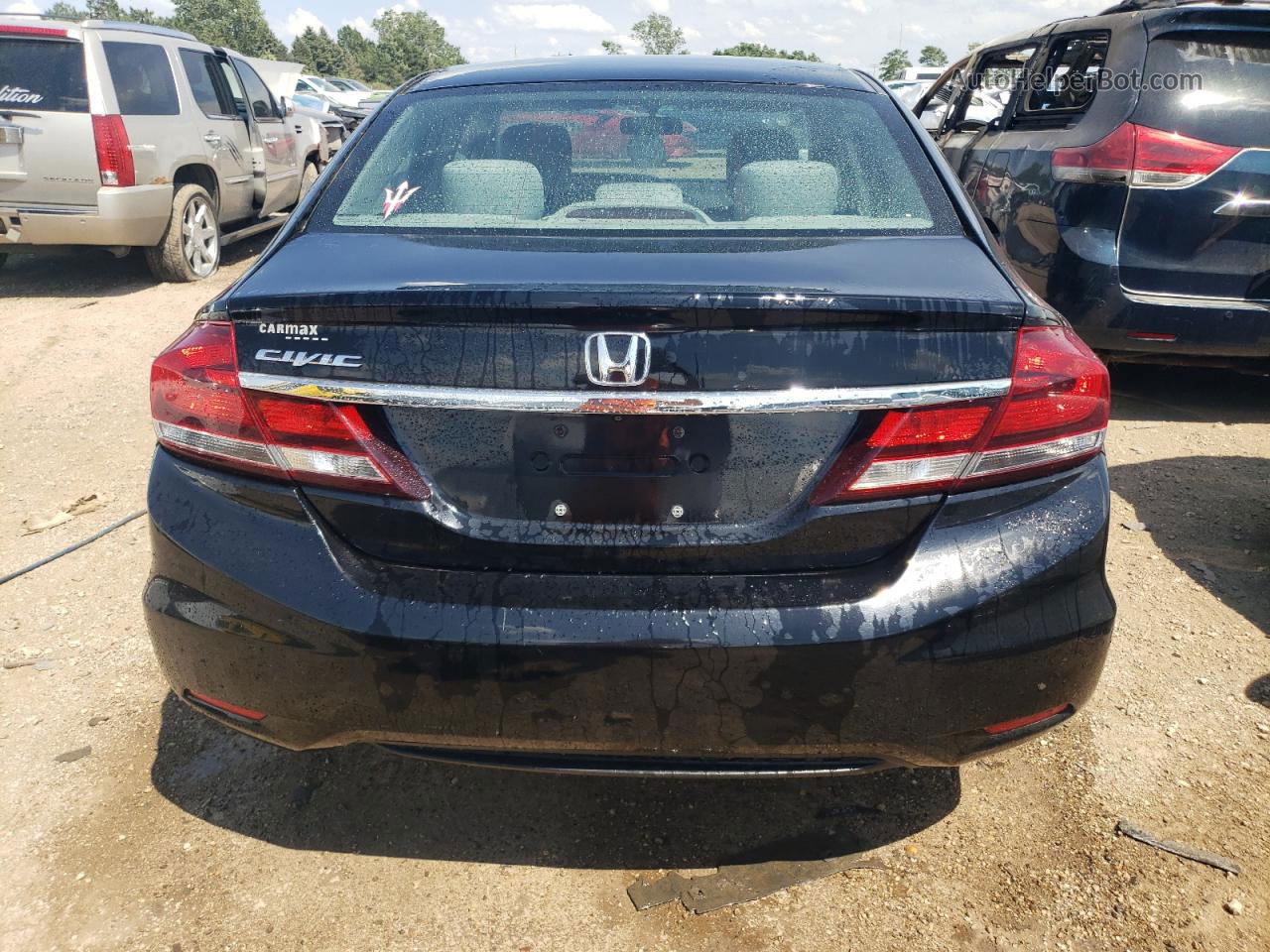 2014 Honda Civic Ex Black vin: 2HGFB2F83EH536863