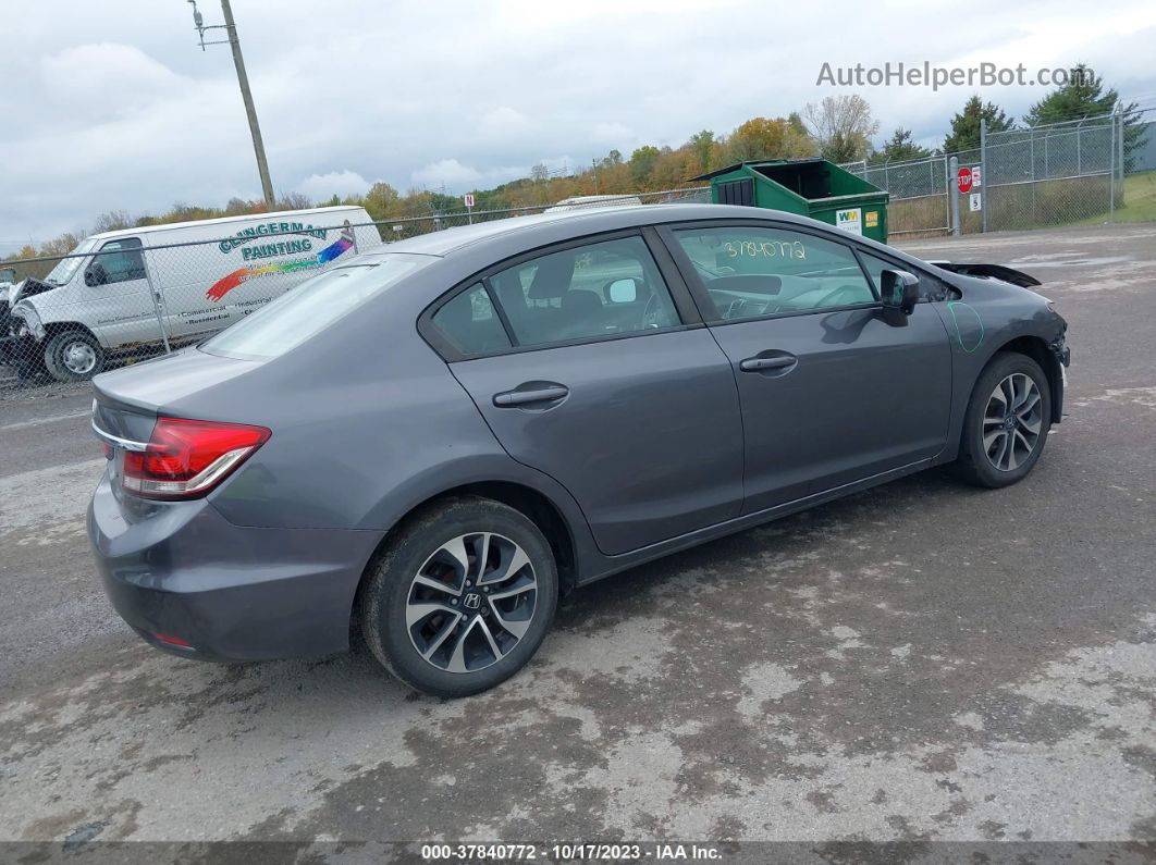 2014 Honda Civic Ex Gray vin: 2HGFB2F83EH551881