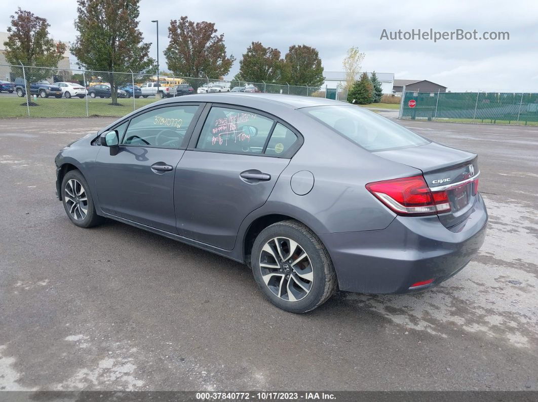 2014 Honda Civic Ex Gray vin: 2HGFB2F83EH551881