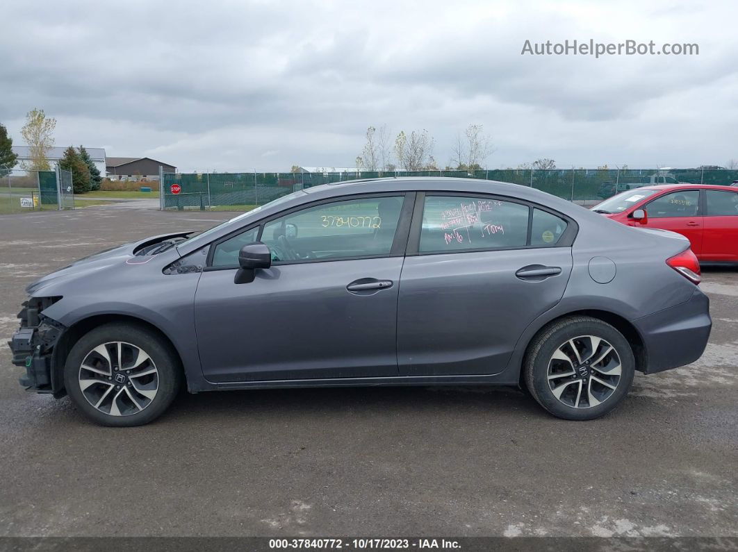 2014 Honda Civic Ex Gray vin: 2HGFB2F83EH551881