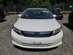 2012 Honda Civic Ex White vin: 2HGFB2F84CH600955