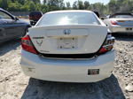 2012 Honda Civic Ex White vin: 2HGFB2F84CH600955