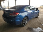 2013 Honda Civic Ex Синий vin: 2HGFB2F84DH539947